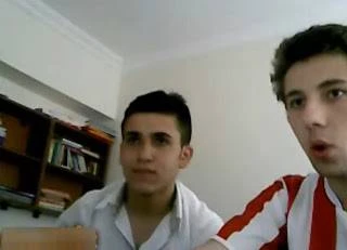Dois amigos turcos na cam