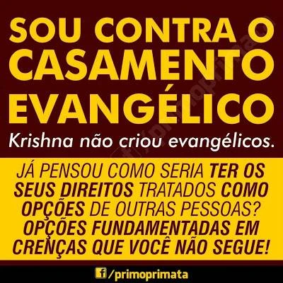 Não queira vetar o direito dos outros, se não quer que vetem o seu!