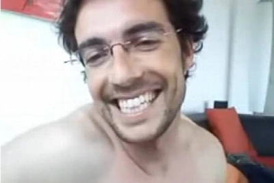 CAM: Professor de francês hétero, gostoso e dotado gozando muito