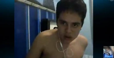 CAM c/ áudio: Bati uma punheta com um gordinho no Skype
