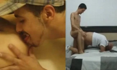 Novinho comendo tiozão + Orgia gay brasileira amadora