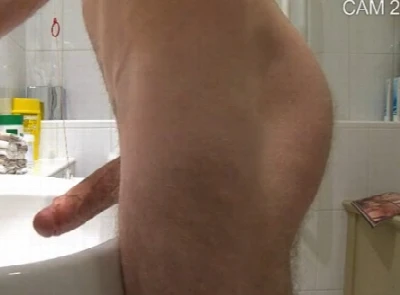 Hétero peludinho fazendo exame e gozando na clínica
