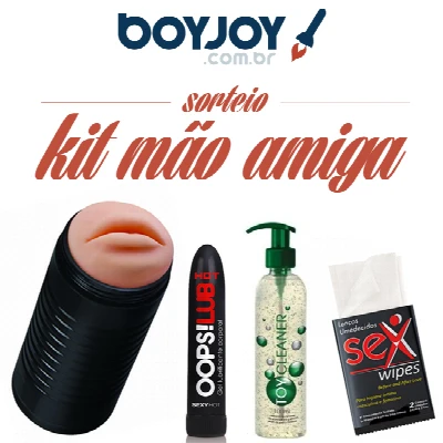 Boyjoy - Sorteio de um Kit Mão Amiga totalmente Grátis!