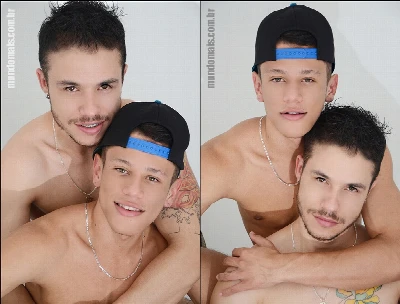 Kleber e Symon, um casal real de putaria no Mundo Mais