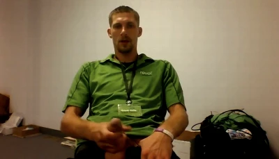 Bapho! Técnico de internet bate gostoso pra cam