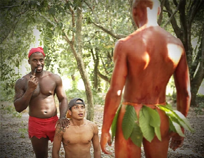 Kaue vai à floresta e dá para o Saci e o Curupira (Erick dotadão)