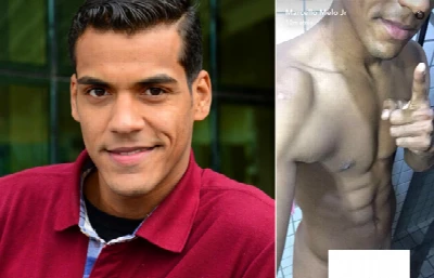 Suposta foto do ator Marcello Melo Jr. pelado no Snapchat