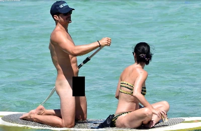 Fotos íntimas do Orlando Bloom pelado e sem tarja