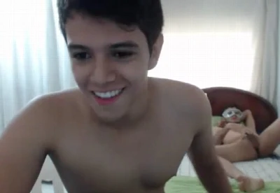 Lukas com o amigo punheteiro caíram na internet