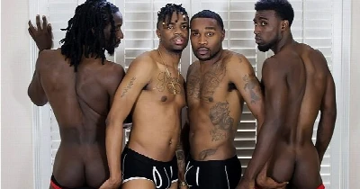 Negros estão ansiosos para um final de semana de pura safadeza