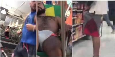 Maludos chamam atenção nos locais mais improváveis