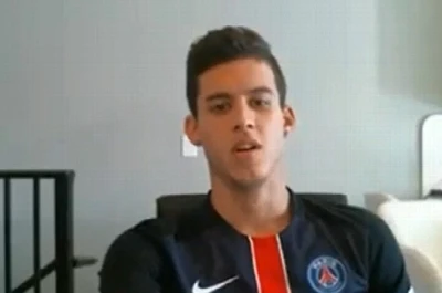 Novinho jogador de futebol mostra demais na webcam