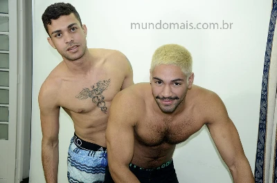 Cinesex com os bofes deliciosos para você, Vinicius e Bruninho