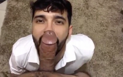 Marcos Goiano não se intimida e se diverte gostoso na pica do Léo Carioca