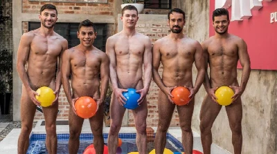 Orgia Gay: cinco homens num bacanal explosivo e muito tesudo