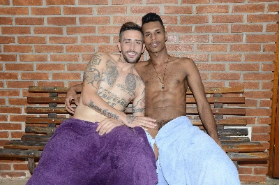 Fael e Gustavo botam pra fuder em cena no Mundo Mais