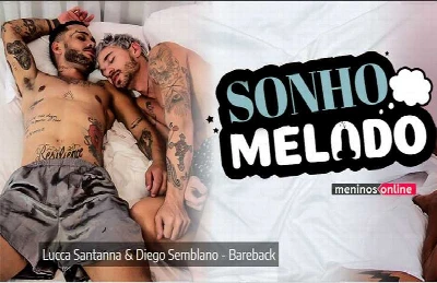 Meninos Online – Sexo Gay Bareback – Lucca Santanna & Diego Semblano