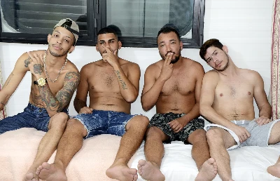 Rafael Mendes, Bruno Mendes, Calvin Picachu e Marcilio Mineiro