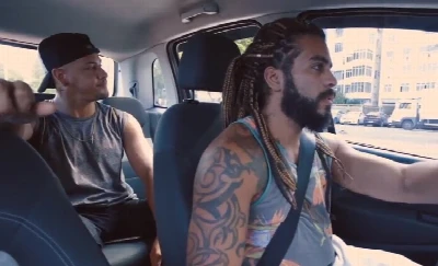 Carioca tirado a hétero vira puta de Uber rasta safado