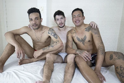 Filme com Fabricio Aguiar, Junior Monteiro e Kalvin Picachu