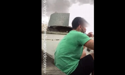 Lucas Muv aparece mamando ator do clone em video amador