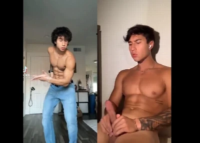 Vaza vídeo de tiktoker famoso batendo punheta pelado na webcam