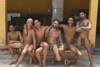 Surubão com seis: Mayron, Deel, Max, Vinicius, Julio e Johnny