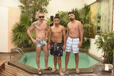 Filme de verão com Wolf, Perseu e Fernandinho no Mundo Mais