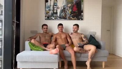 Raw Fuck Club - Dupla de Igors fodendo Oliver Hunt