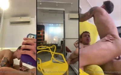 Kleber Alvarenga e Lucas Safra em troca-troca de brasileiros