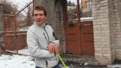 Czech Hunter 589 - Cara de maluco, mas gosta de grana e senta na pica