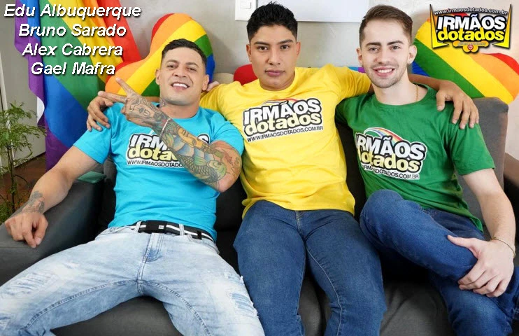 Irmãos Dotados – Live com Bruno Hot, Alex Cabrera, Gael Mafra