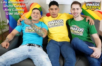 Irmãos Dotados – Live com Bruno Hot, Alex Cabrera, Gael Mafra