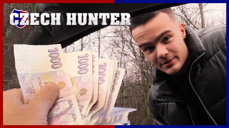 Czech Hunter 777 – Denny Chris pegando carona e dando por grana (Lada Levka)